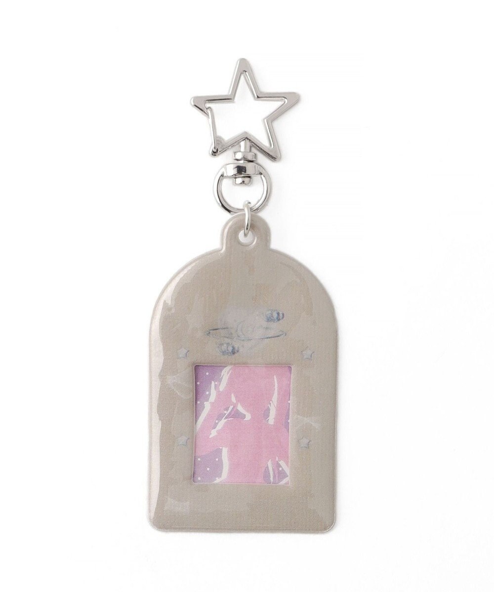 WEGO 【痛バ＆推し活グッズ】ラメモチーフIDフォトケースキーホルダー 