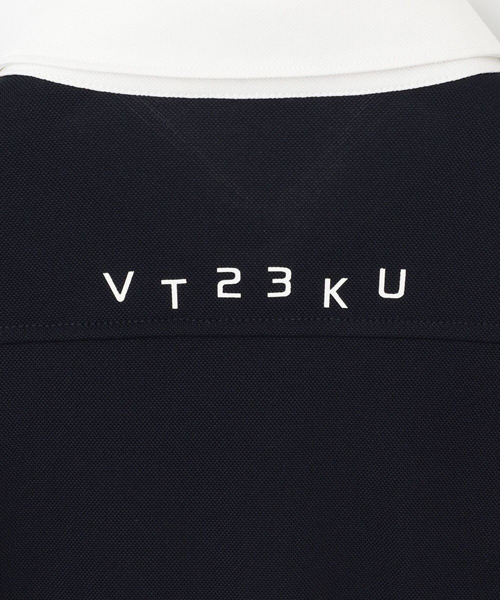 23区GOLF 【WOMEN】【吸水速乾】カノコ ボーダー半そで ポロシャツ 