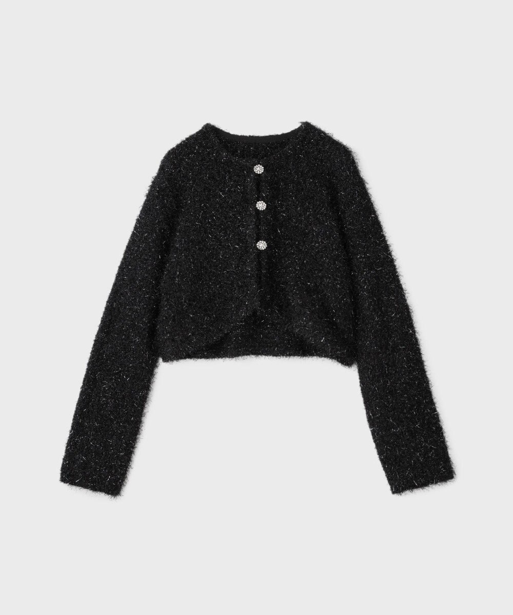 GRACE CONTINENTAL フェザーショートボレロ 