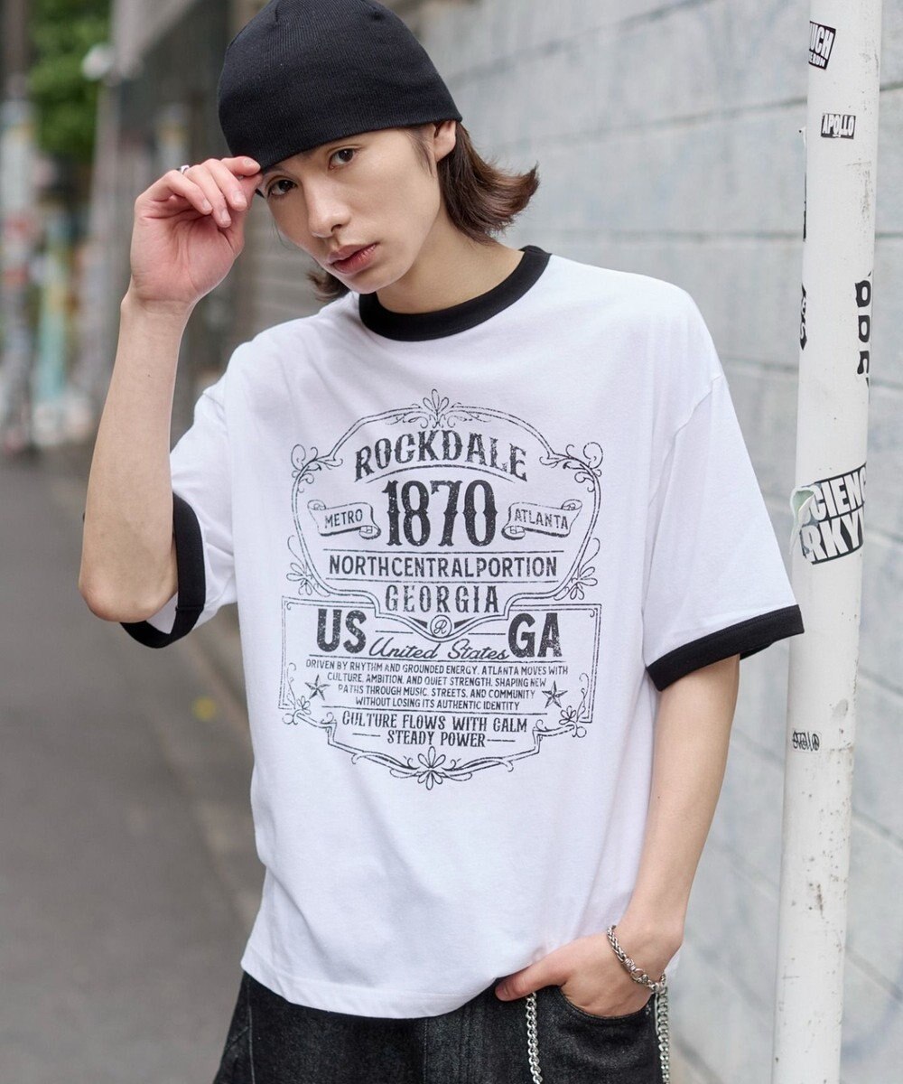 WEGO 【ユニセックス着用ITEM】グラフィックネップT（SS） 