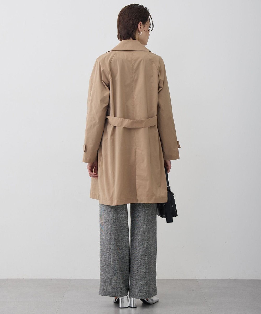 ICB 【2WAY仕様】メモリーストレッチタフタ トレンチコート 