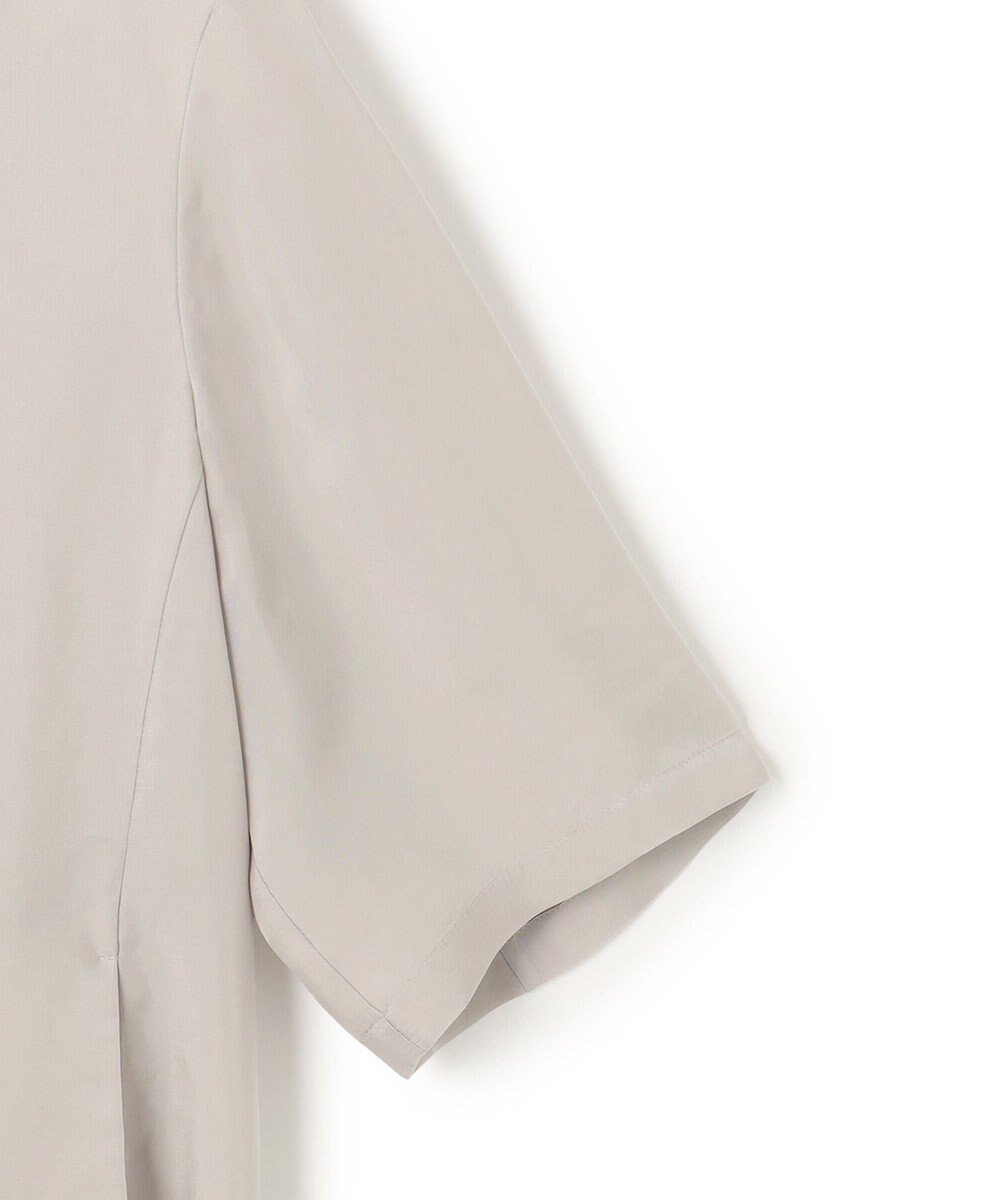 23区 L 【接触冷感性/洗える】フィブリルツイル ハーフスリーブ ジャケット 