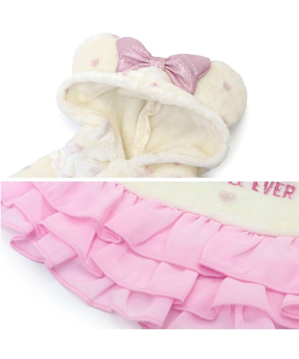 PET PARADISE ディズニー ミニーマウス  フレンズボアパーカー 小型犬 