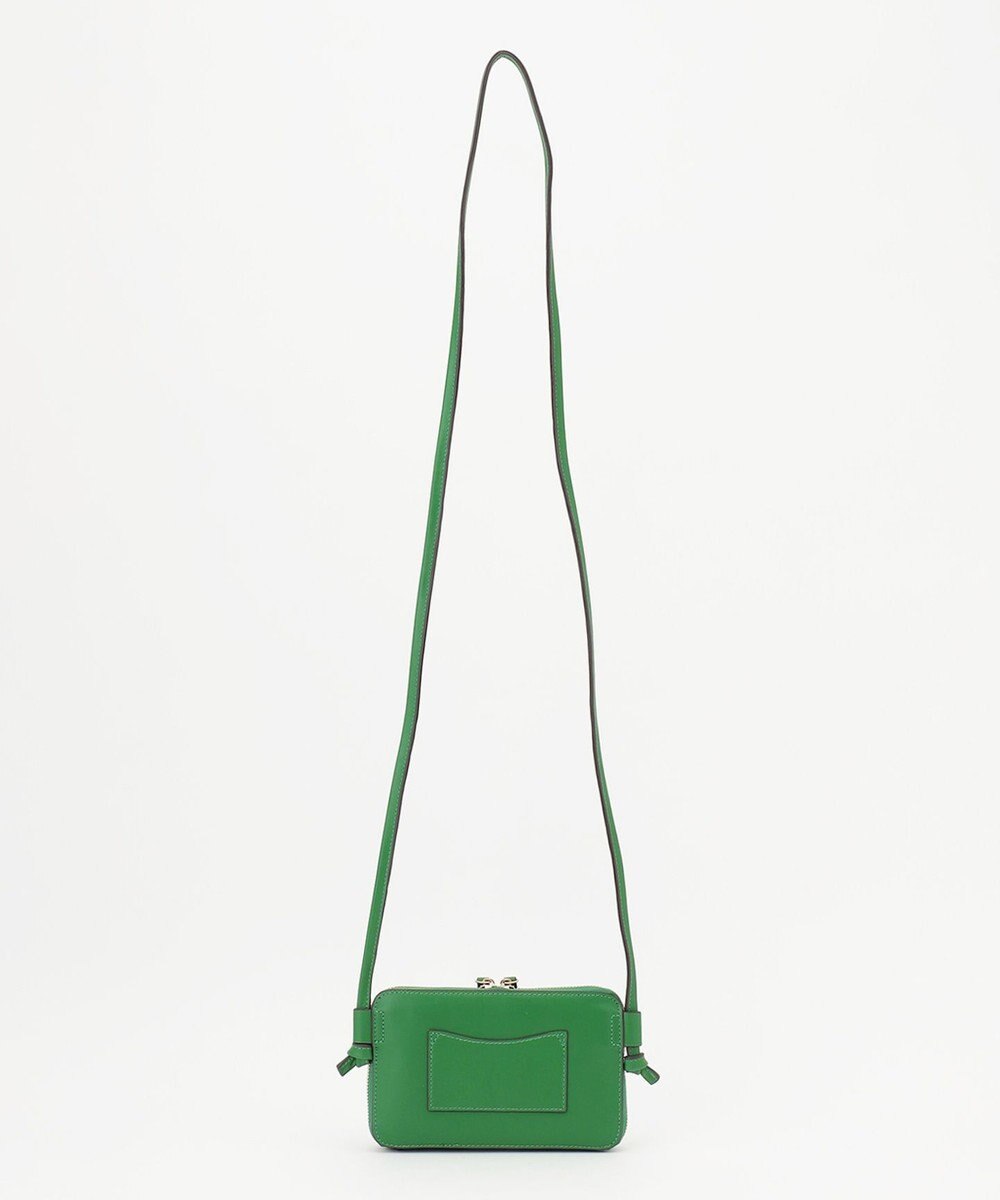 LA BAGAGERIE 【レザー×ステッチ】スクエアマルチポシェット 