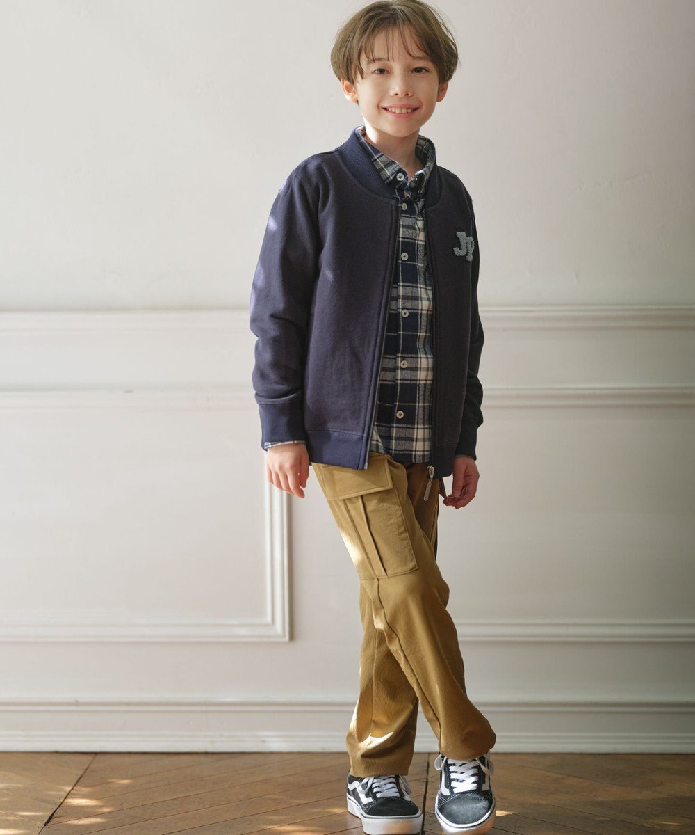 J.PRESS KIDS 【100-130cm】トラック ブルゾン 