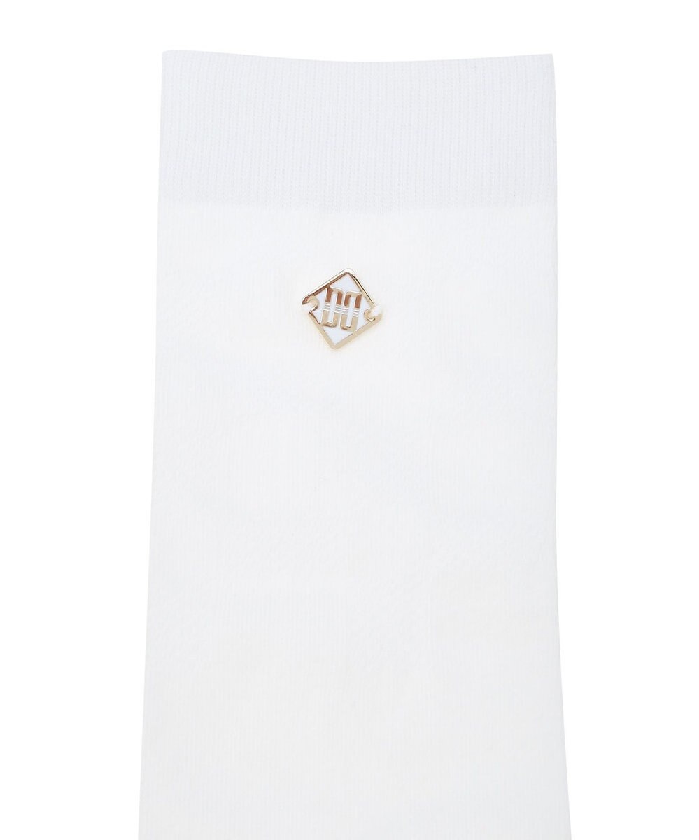 DAKS 【DAKS GOLF】ロゴメタルロングソックス 