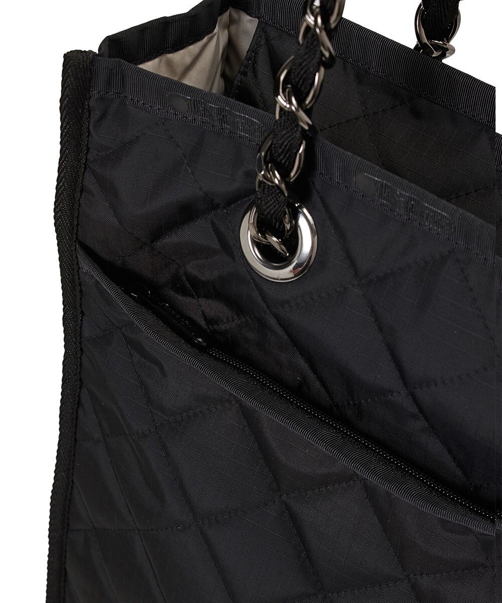 LeSportsac CHAIN N/S TOTE/オニキスチェーンキルト 