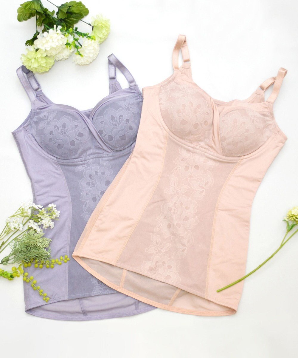 BRADELIS New York 【カヤビューティーラボ】はくだけ簡単!スタイルメイクブラキャミ24  補正 シェイパー 