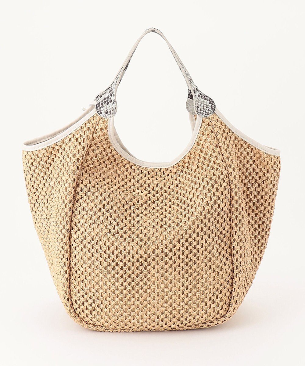 23区 MARCO MASI ラフィア トートバッグ 