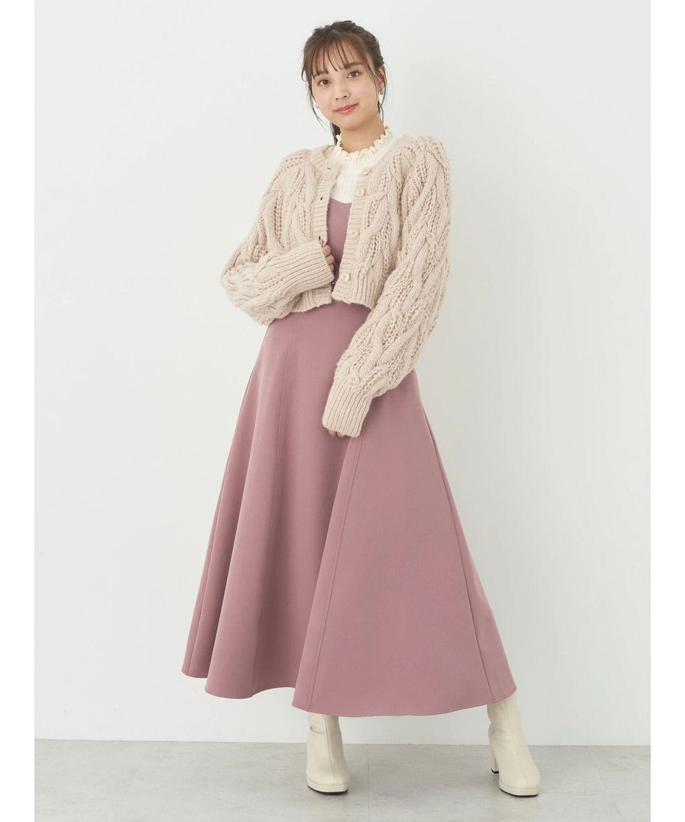 earth music&ecology ｍｉｘケーブルカーディガン 