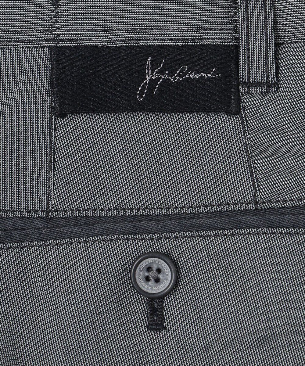 JOSEPH ABBOUD 【ウエストも伸びる/Eco撥水】オーガニックマイクロピケストレッチ パンツ 