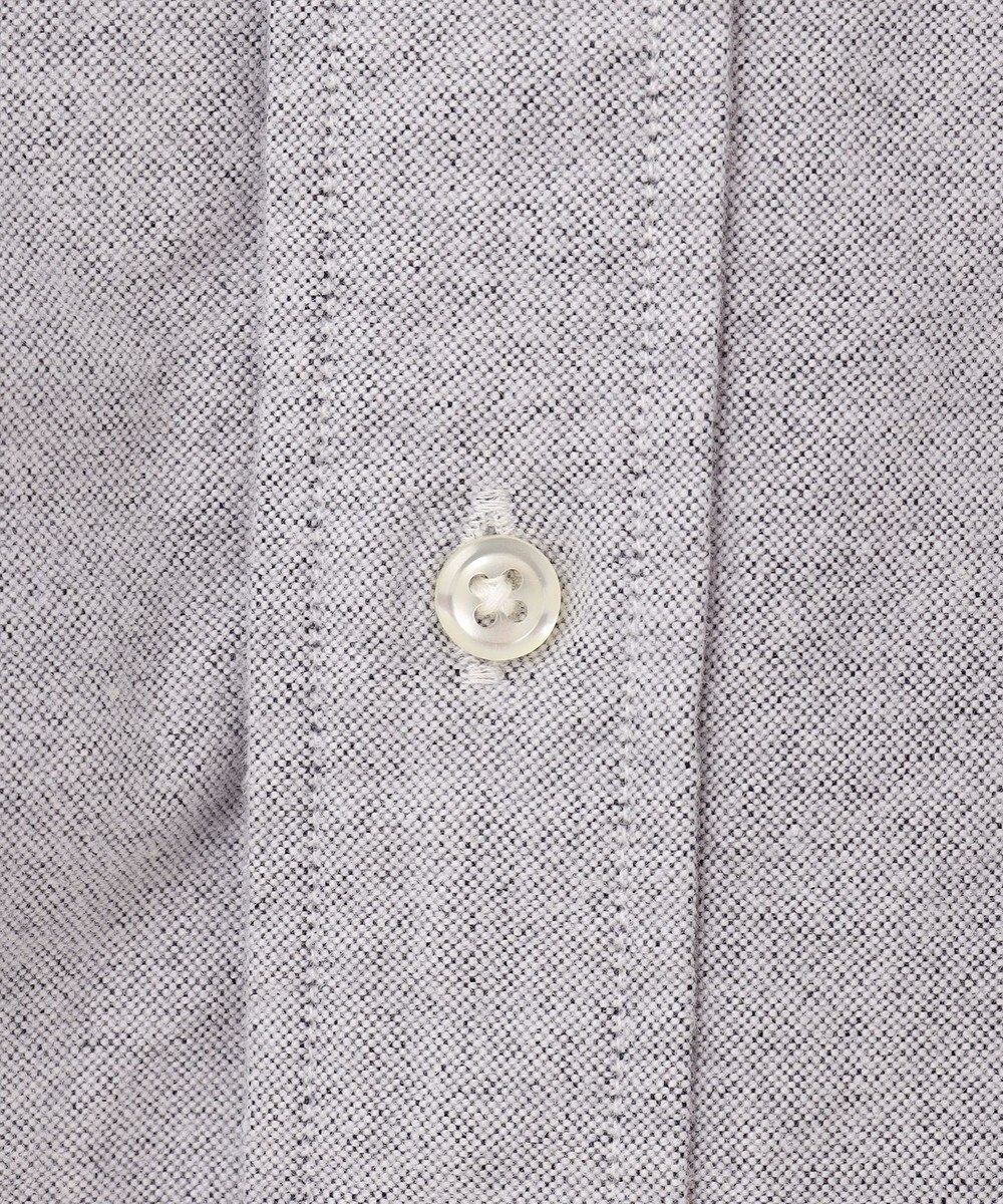 J.PRESS YORK STREET 【UNISEX】オックス起毛 バンドカラーシャツ 