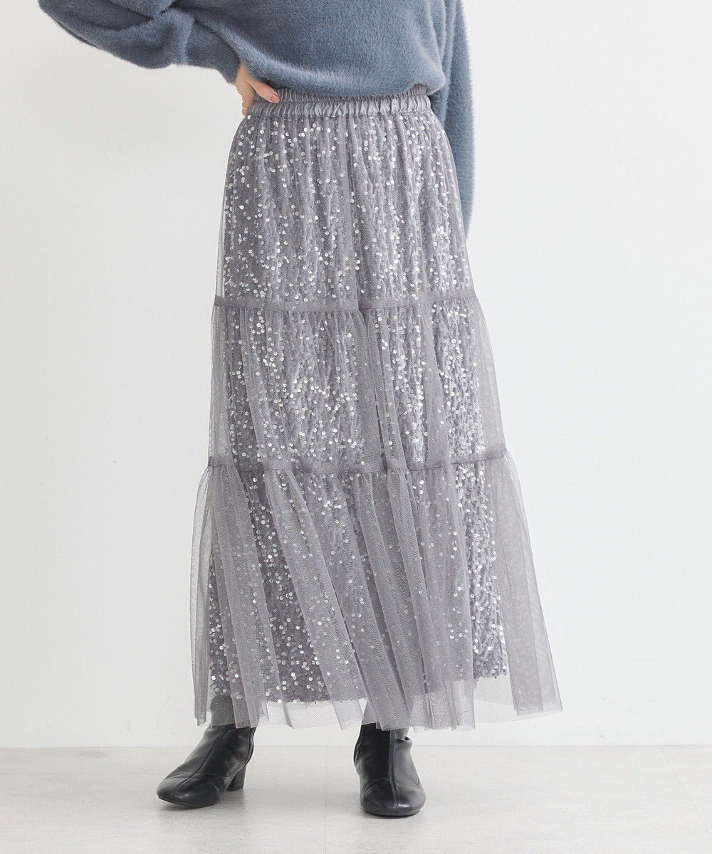 earth music&ecology マルチウェイスパンコールスカート 