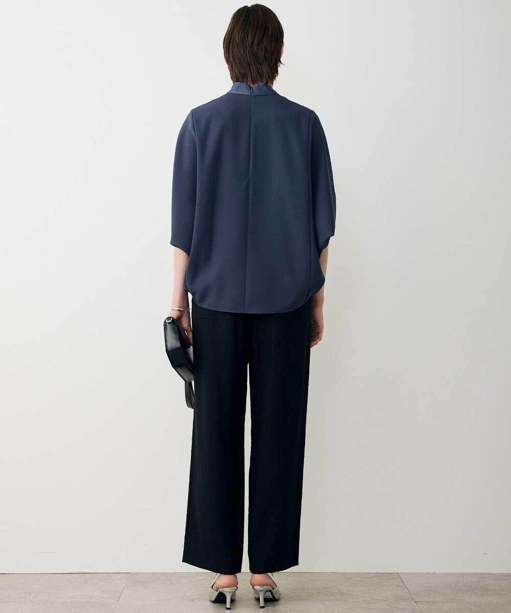 ICB L 【先行予約】ワッシャーツイル ワイドストレートパンツ 