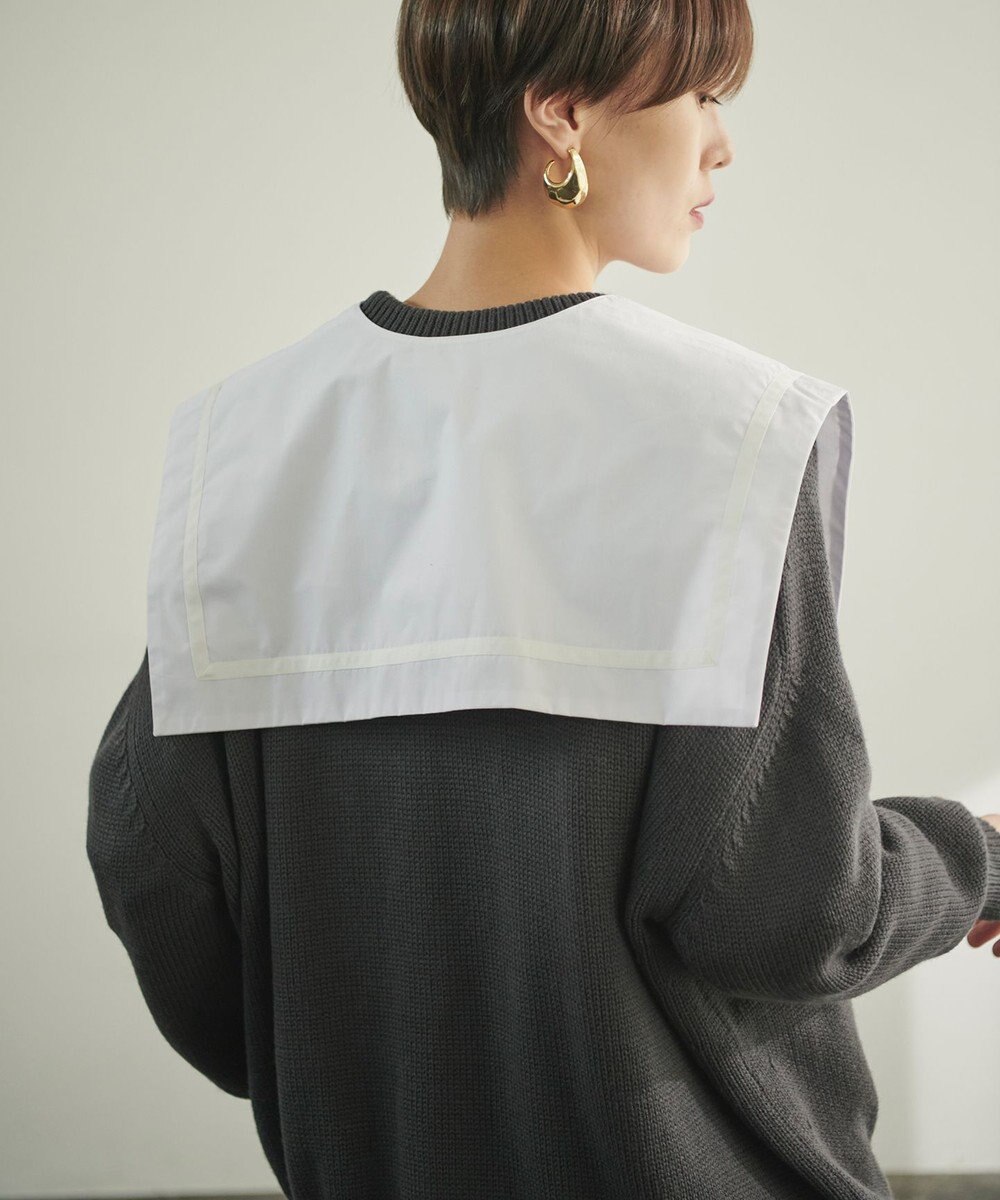 #Newans 【ANSWER for ハンサムモード】襟を取り外せる！セーラーカラーシャツ 