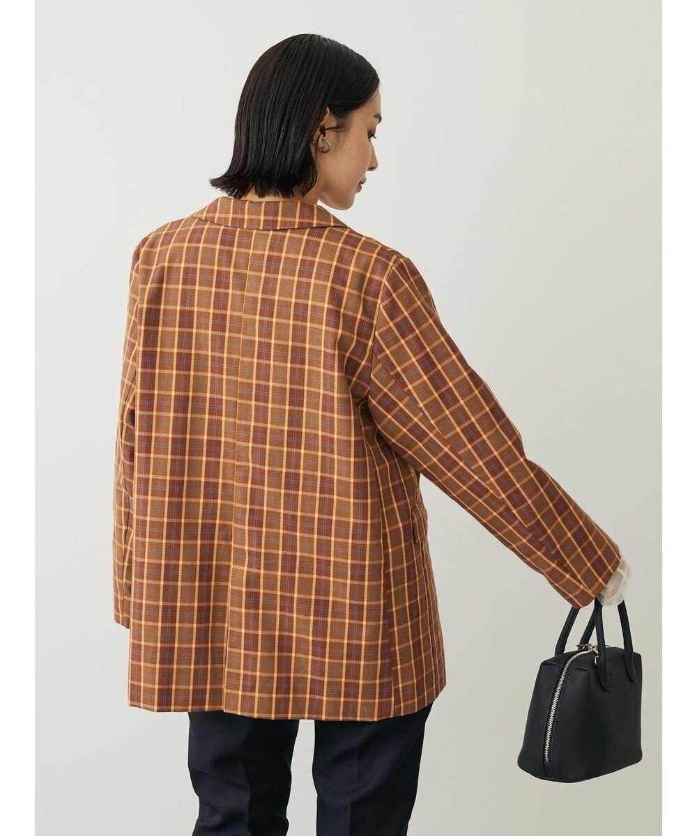 Green Parks ・ＥＬＥＮＣＡＲＥ　ＤＵＥ　チェックテーラードジャケット 