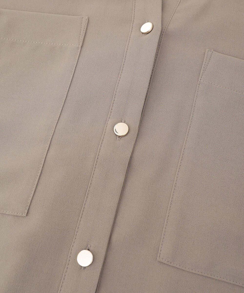 AMERICAN HOLIC ミリタリーWポケットスキッパーシャツ 