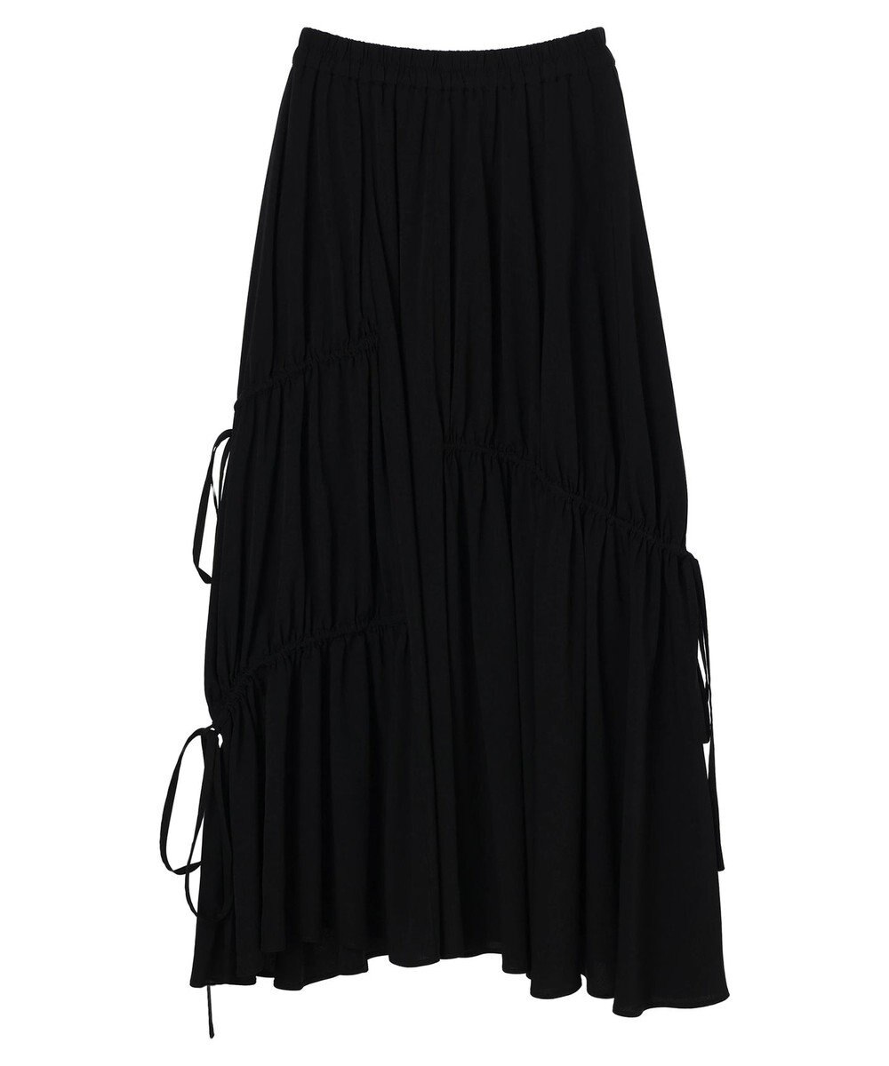 earth music&ecology ドロストギャザーフレアスカート 