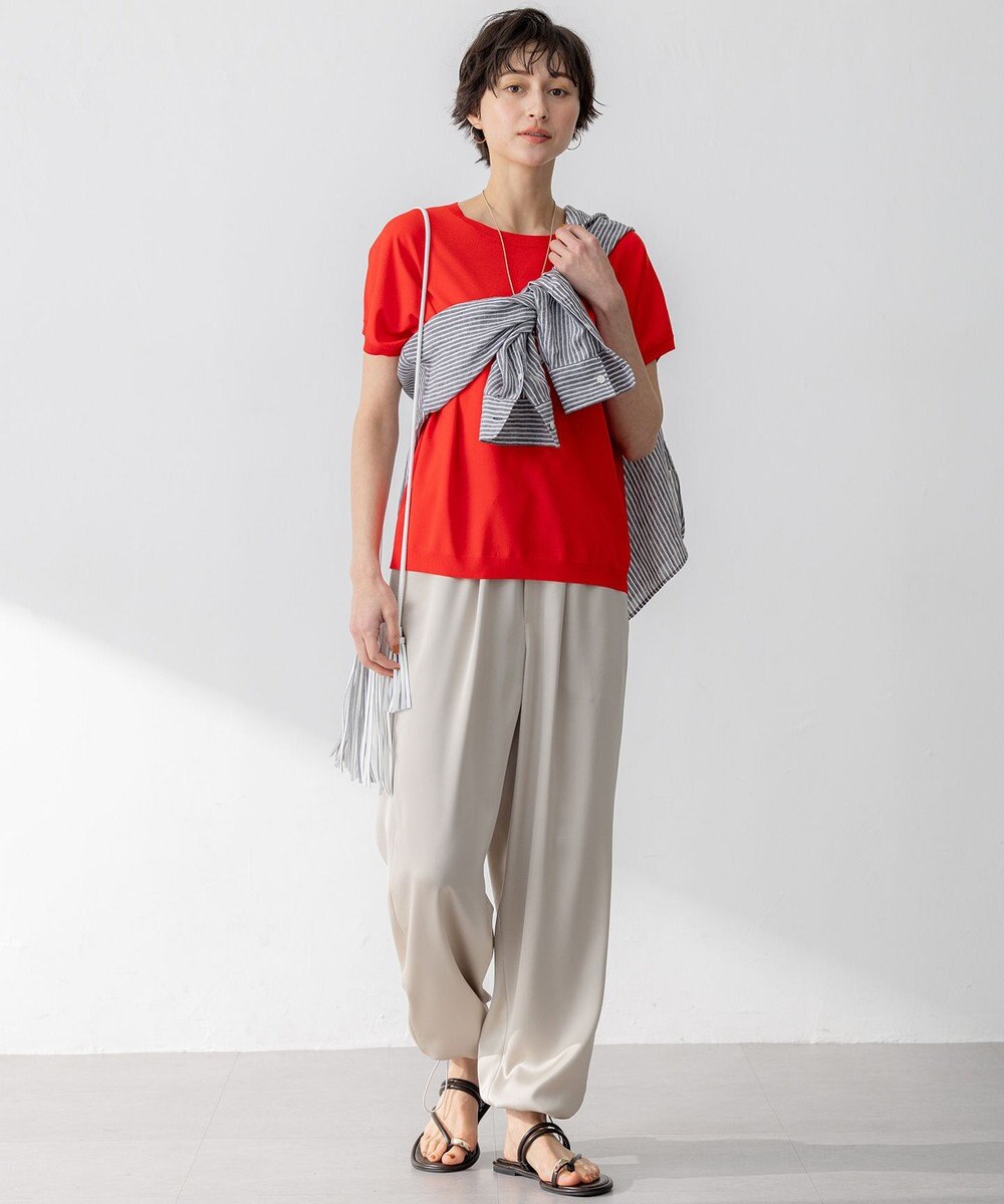 23区 L LIBECO ベーシック シャツ 