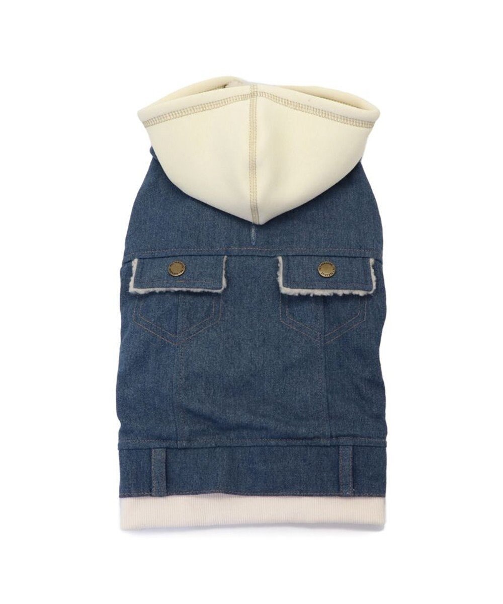 PET PARADISE ペットパラダイス 重ね着風デニムジャケット  小型犬 