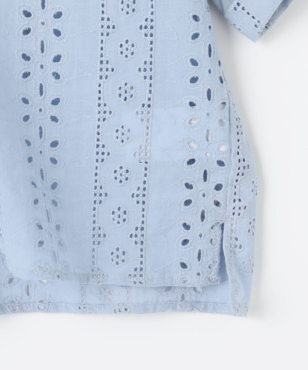 ANY エンブロイダリーシャツ 