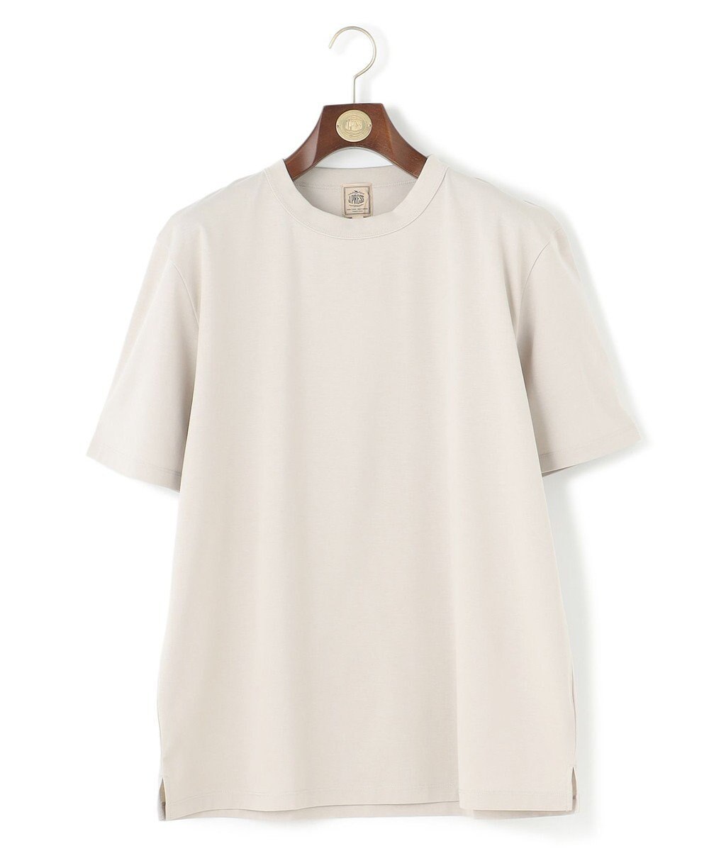 J.PRESS MEN 【KING SIZE】【UVカット / 接触冷感 / 吸水速乾 / ビジネス対応】【J.PRESS PREMIUM JERSEY】ポンチクルーネック  Tシャツ 