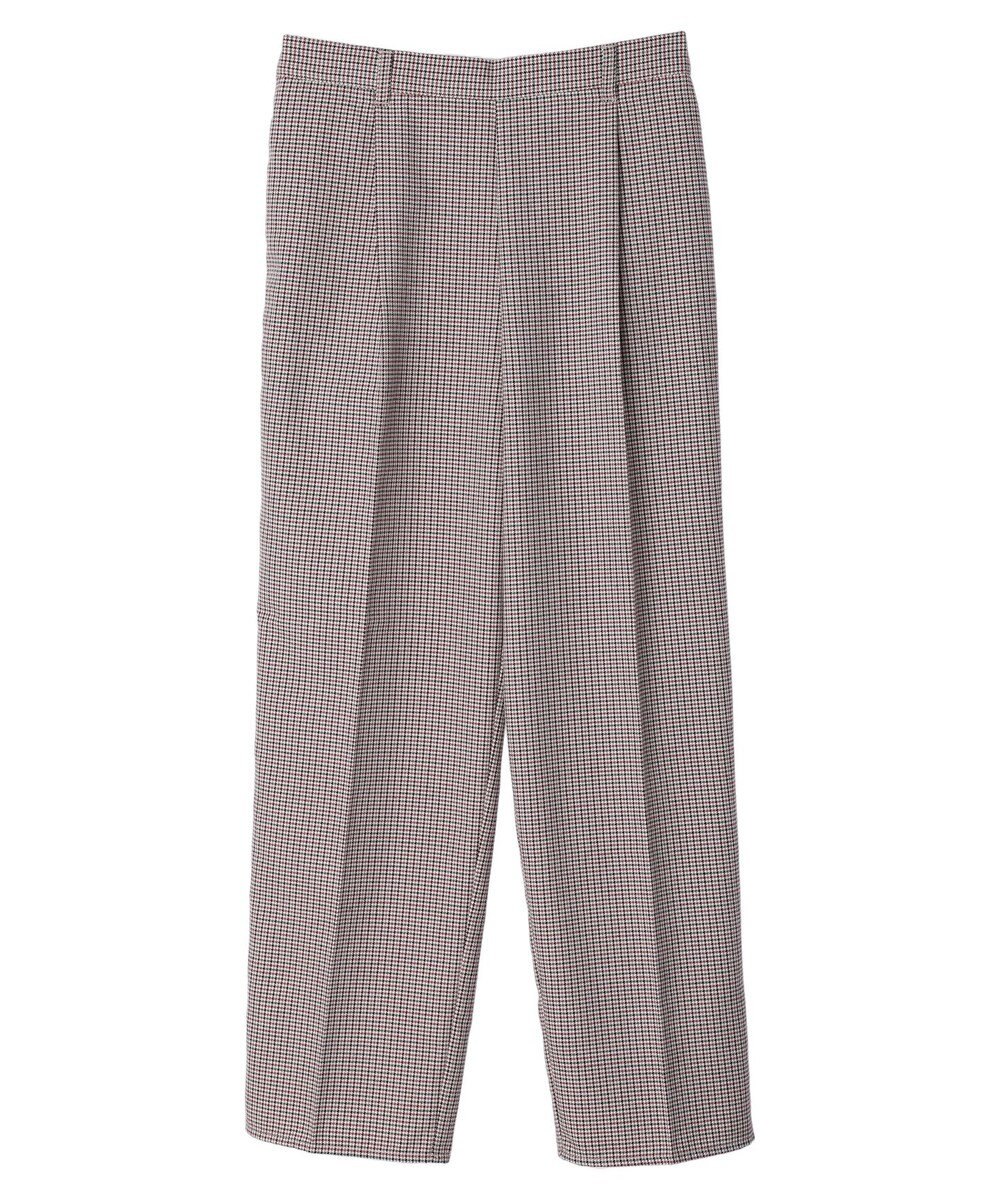 Green Parks 柄テーパードパンツ 