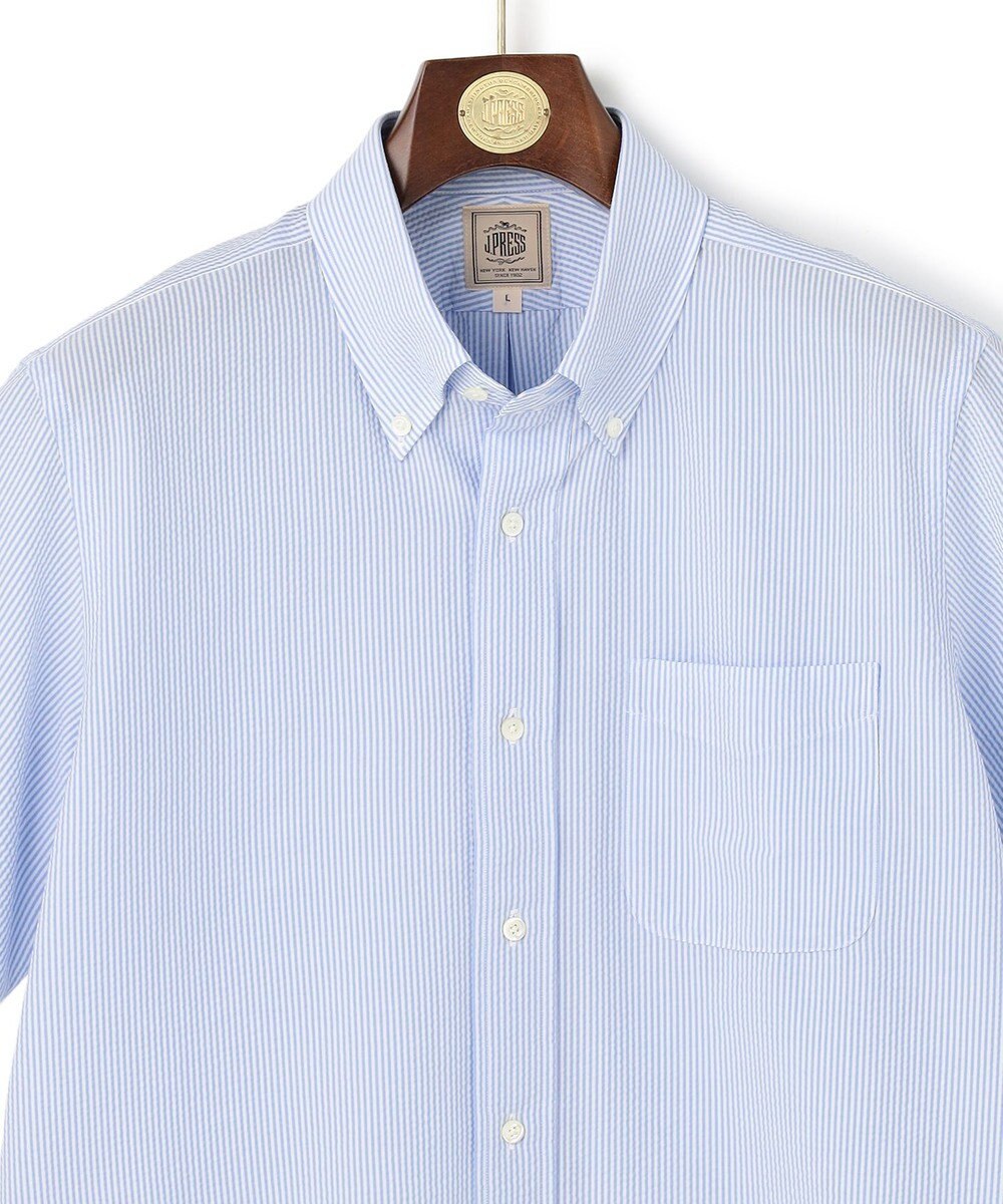 J.PRESS MEN 新色追加【 高通気性 / 軽量 / ノンアイロン / 撥水】【BEAT HEAT SYSTEM】半袖シャツ / B.D. 