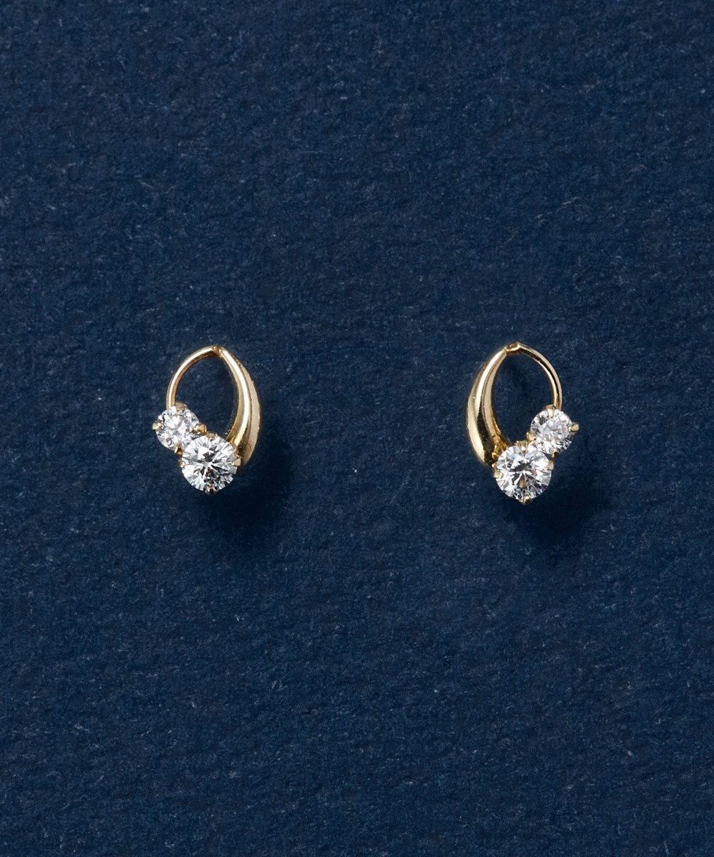 Phoebe 【K10】センシュアルリーフピアス 