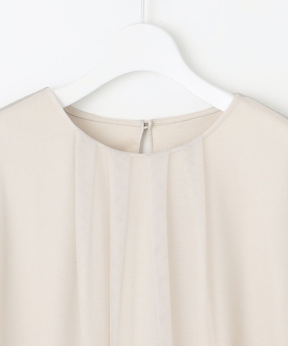 自由区 【洗える】シアーチュールプルオーバー カットソー 