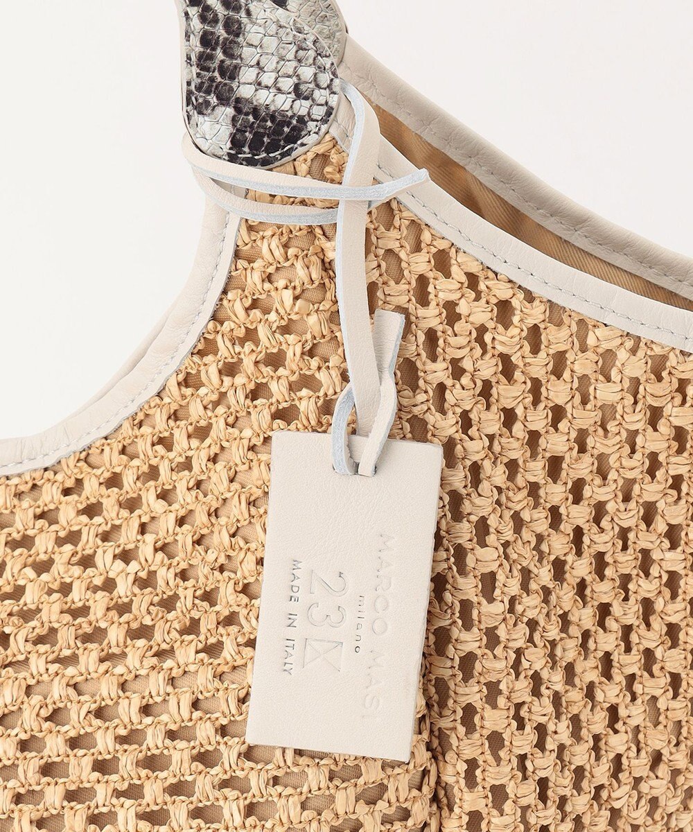 23区 MARCO MASI ラフィア トートバッグ 