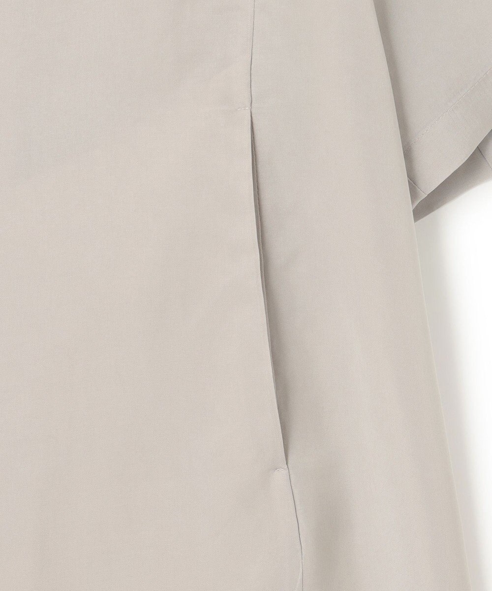 23区 L 【接触冷感性/洗える】フィブリルツイル ハーフスリーブ ジャケット 