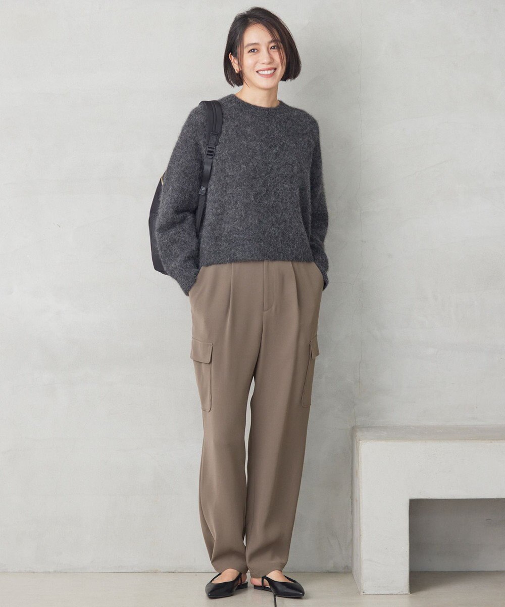 自由区 【洗える】ダブルクロスカーゴ パンツ 