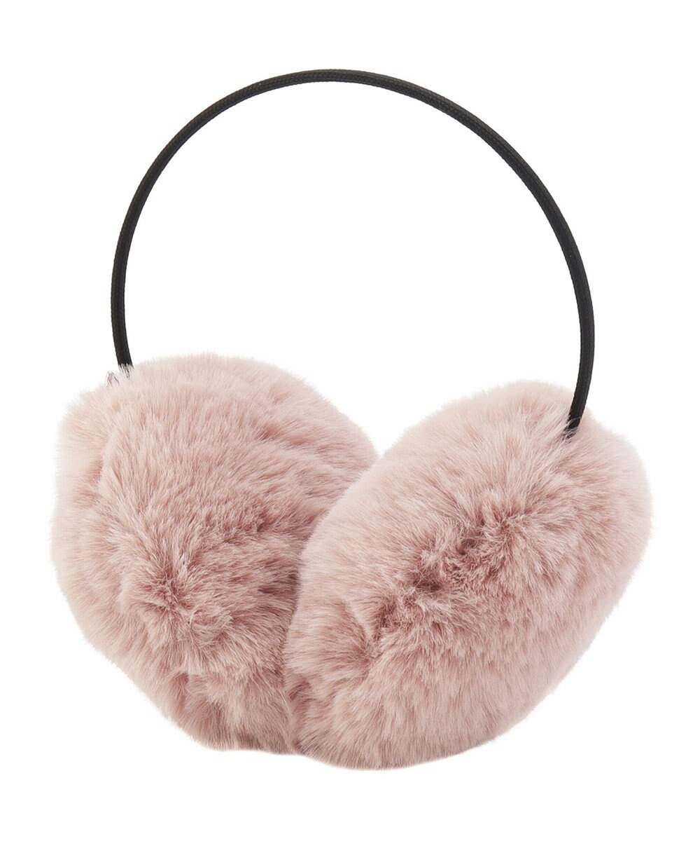 MOONBAT 【FUDGE11月号掲載】PAUL & JOE ACCESSOIRES ネコチャーム付フェイクファーイヤマフ（細アーム） 