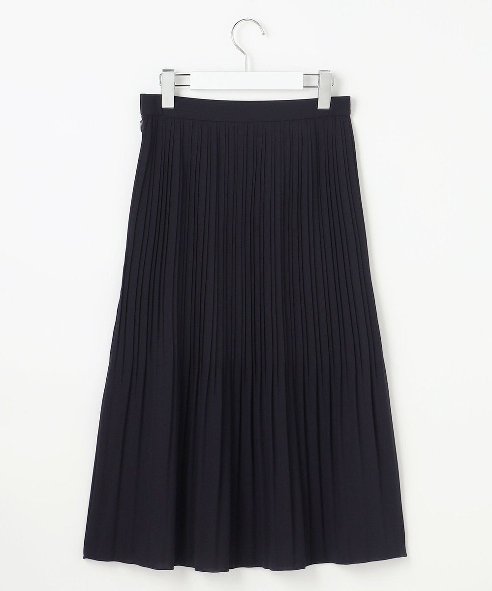 J.PRESS LADIES L ノルディス2wayジョーゼット プリーツ スカート 