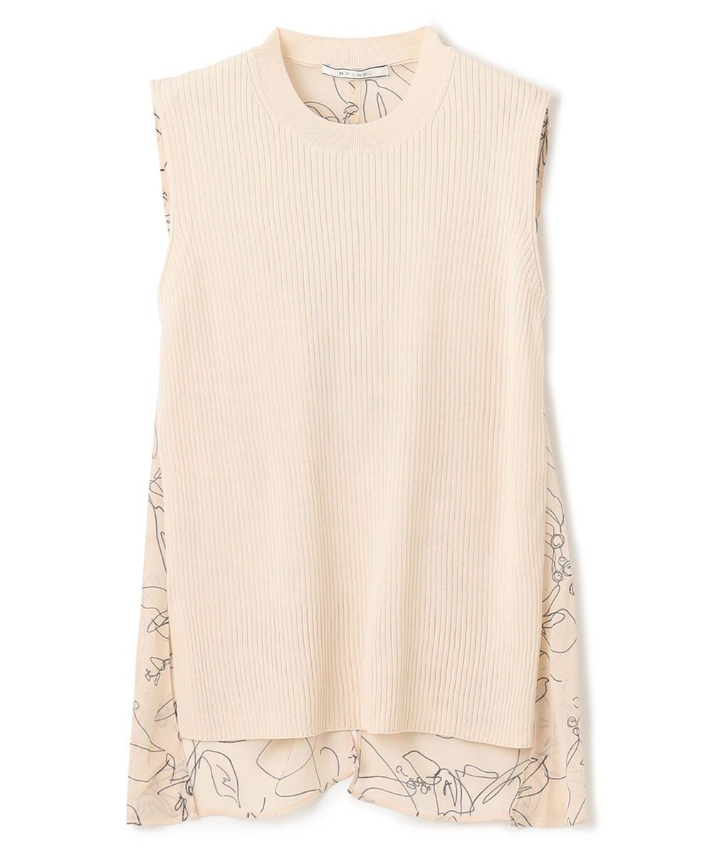 BEIGE， GINGKO / ドッキングニット 