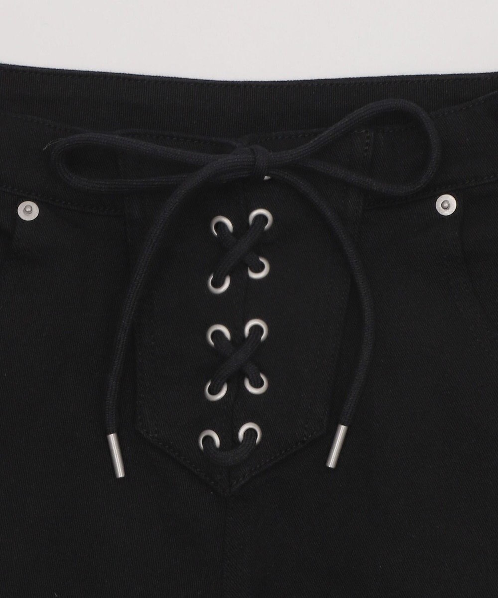 WEGO レースアップデニムショートパンツ 