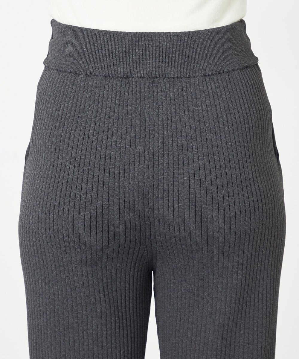 NAVE 【ReNAVE・手洗い可】スポンディッシュニットワイドリブパンツ 