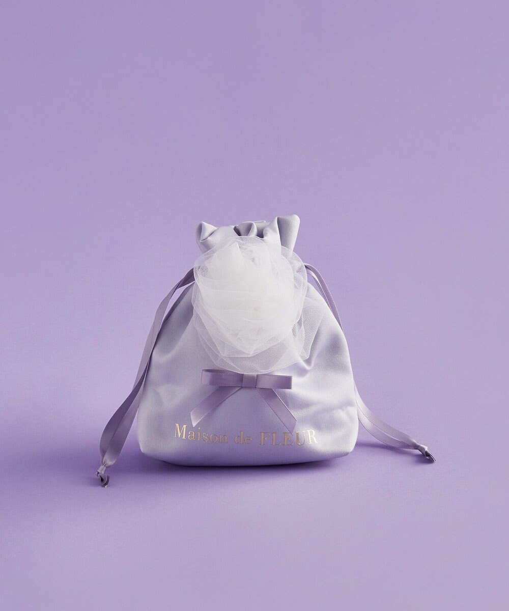 Maison de FLEUR コットンキャンディ巾着 