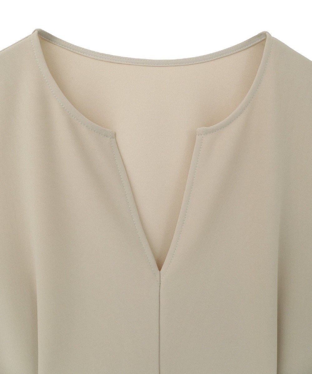 Green Parks 楽ちんリップルペプラムベスト 