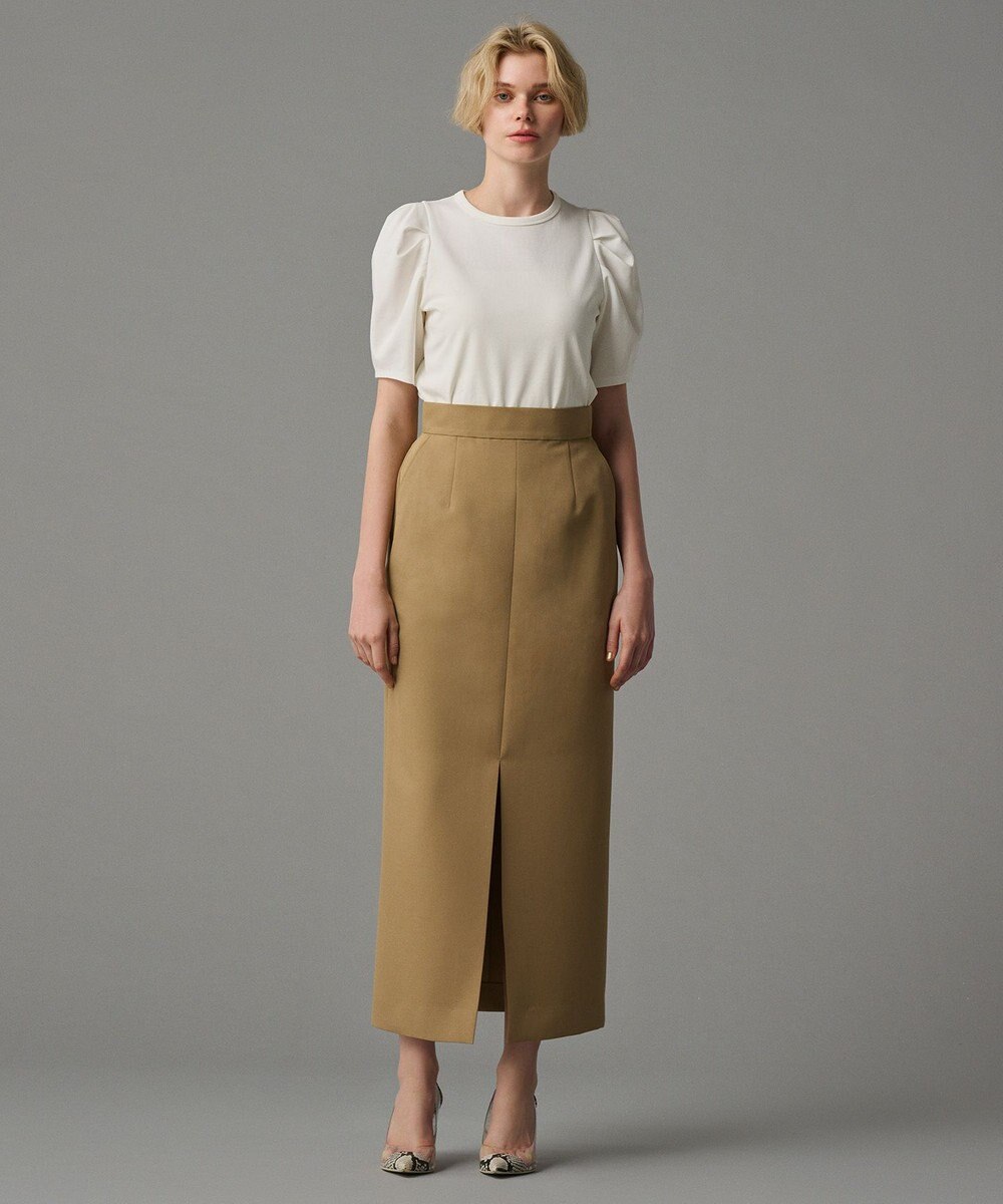 uncrave ダブルフェイスジャージー ボリュームスリーブカットソー 