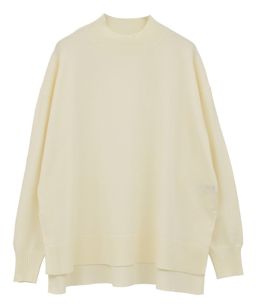 earth music&ecology 【毛玉防止 / 洗濯機洗い可】選べる丈ハイネックニット 