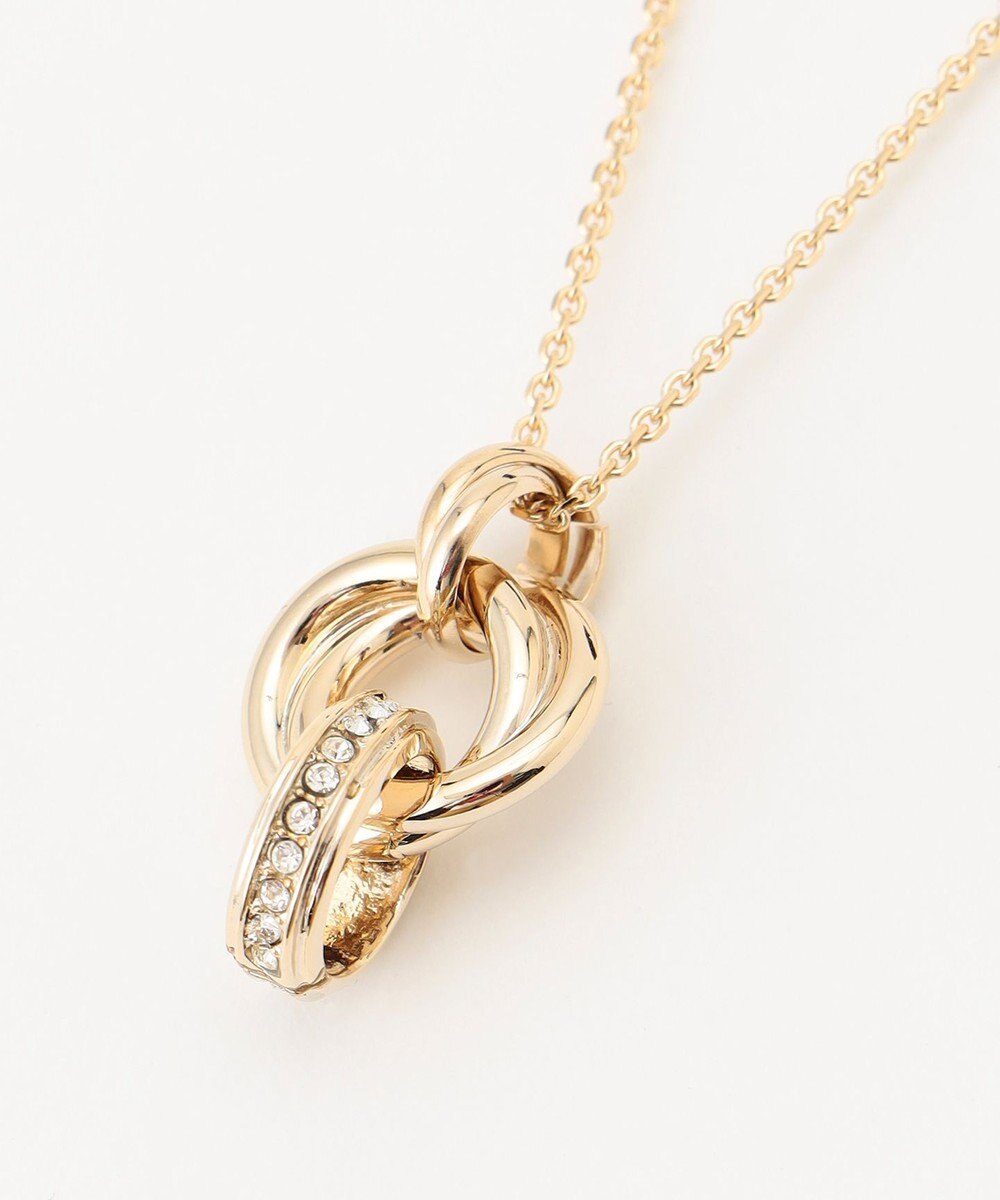 J.PRESS LADIES ビジューリング ネックレス 