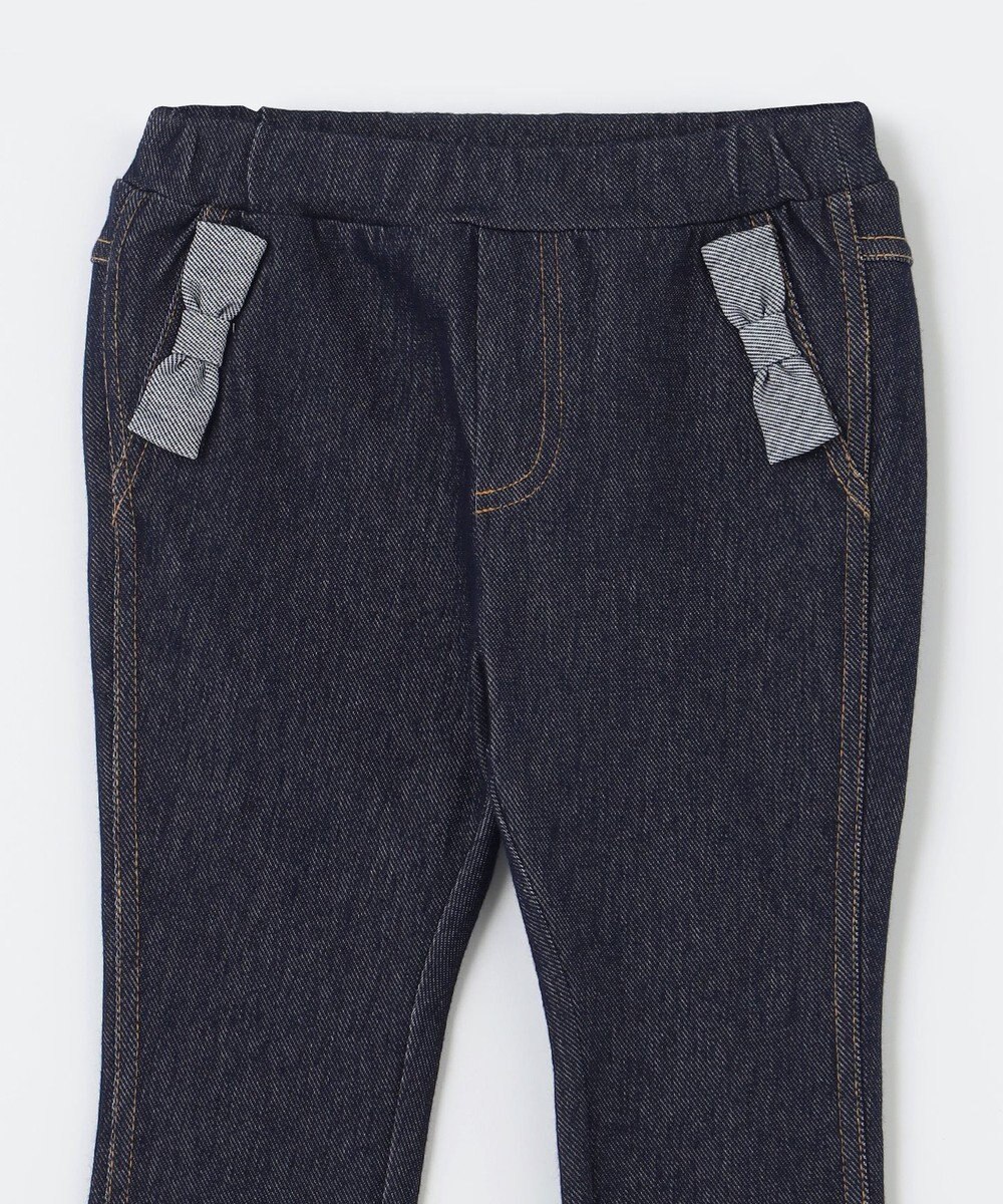 組曲 KIDS 【80-100㎝】デニムニット パンツ 