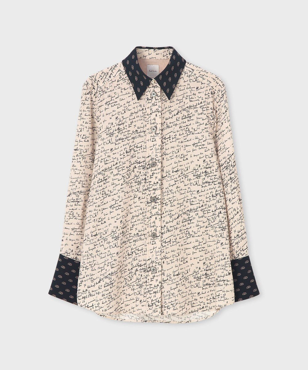 Paul Smith Slide Notes ブロッキング シャツ 