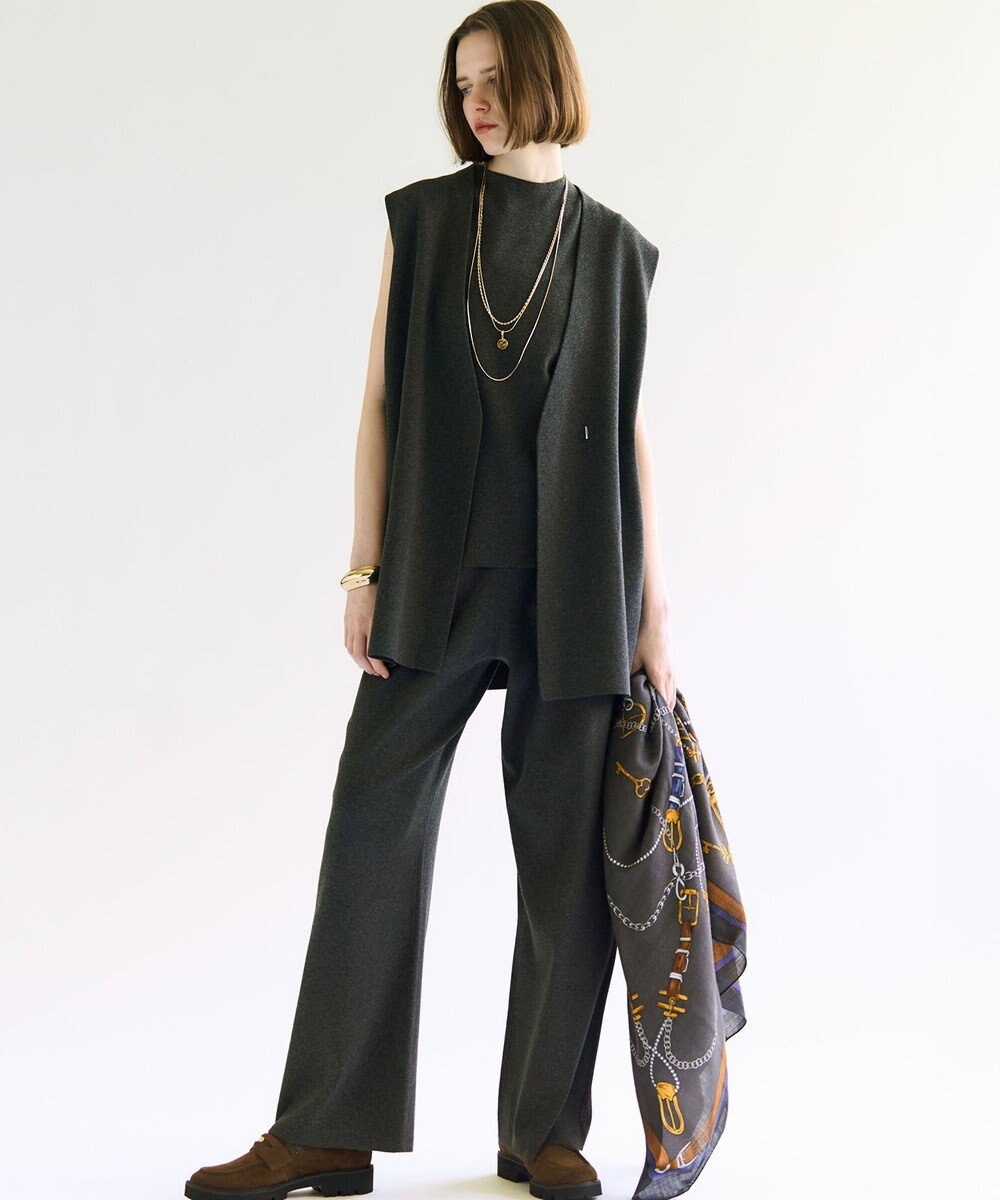 23区 【好評につき追加予約/Oggi10月号掲載】ウール カシミヤ ストール 