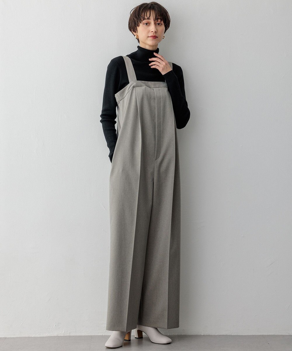 23区 【Oggi1月号/CLASSY.11月号掲載】ウーステッドウール リブタートルネック ニット 