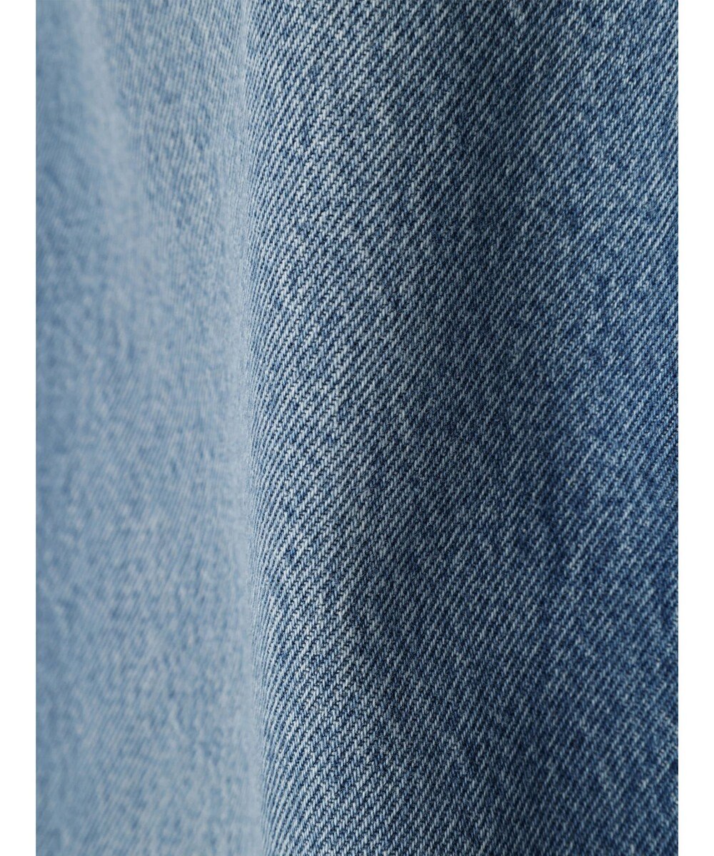 earth music&ecology ウ゛ィンテージ加工テーパードデニム 