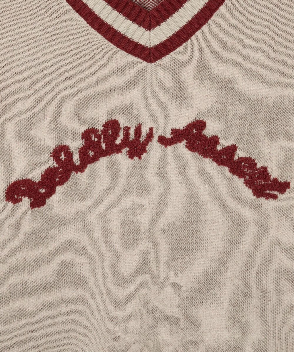 WEGO ラインチルデンニットプルオーバー 