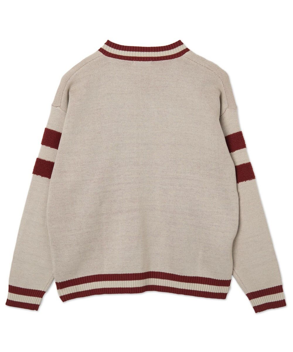 WEGO ラインチルデンニットプルオーバー 